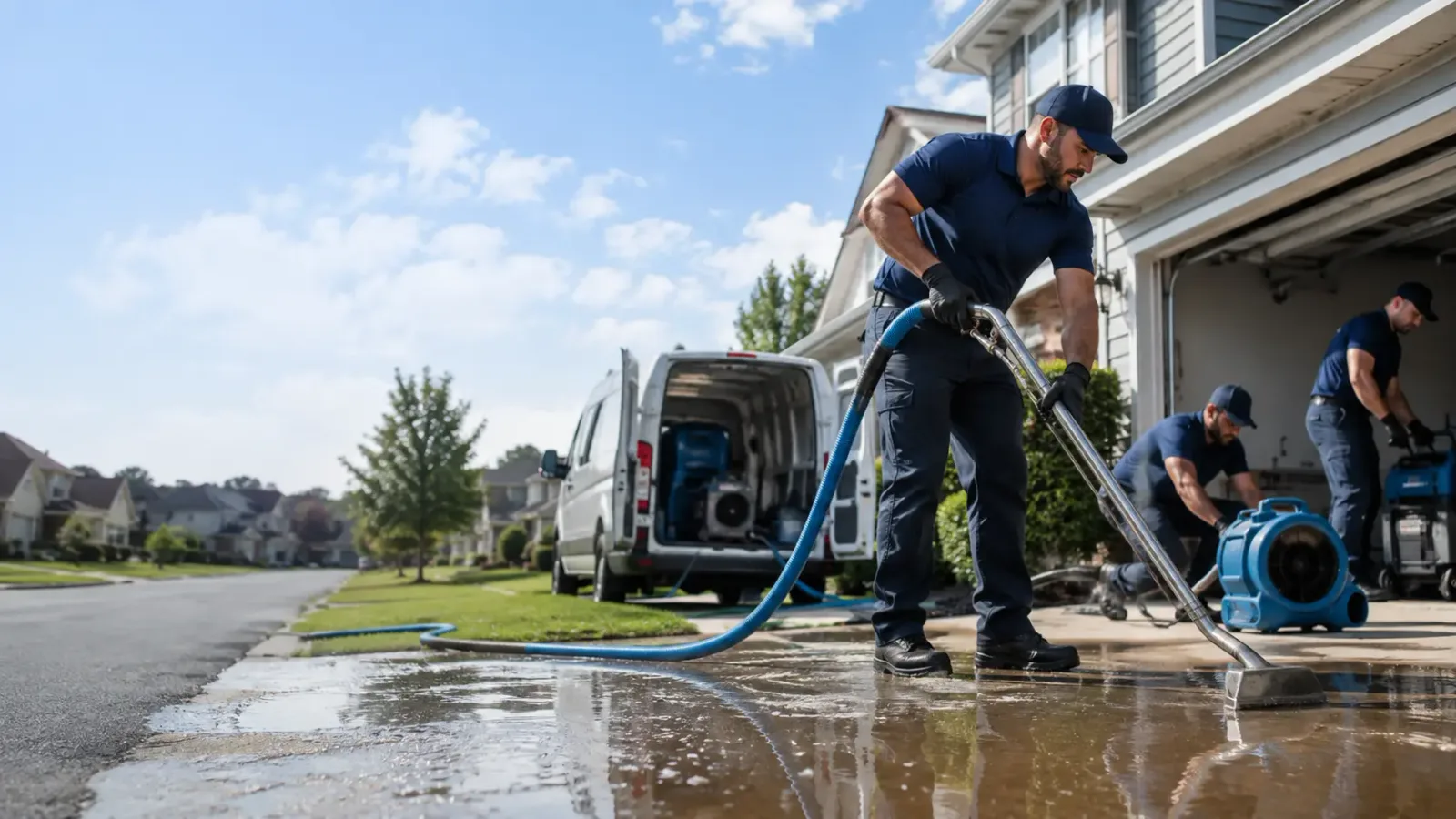 Basement Water Removal in Pleasant Hill, CA
